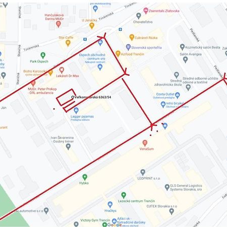Slnecny Byt V Blizkosti Historickeho Centra Trenčín 외부 사진